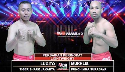 One Pride MMA Light Weight, Lugito VS Mukhlis