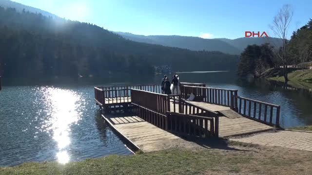 Bolu Gölcük Tabiat Parkı'na Ziyaretçi Akını