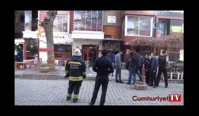 Diyarbakır’da kafelerin bulunduğu binaya EYP’li saldırı