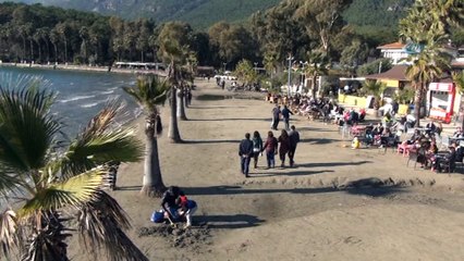 Sakin Kent’te Ocak ayında yaz havası