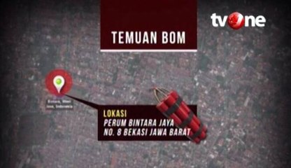 Bom Berukuran Besar Ditemukan di Bekasi