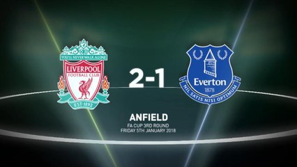 Liverpool 2-1 Everton in words and numbers