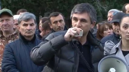 Gürcistan ile Takas Anlaşması Abhazya'da Muhalefet Protestolarına Neden Oldu