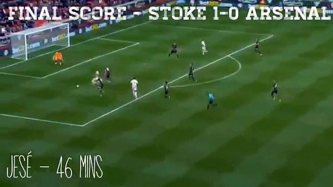 Le but de Jese avec Stoke
