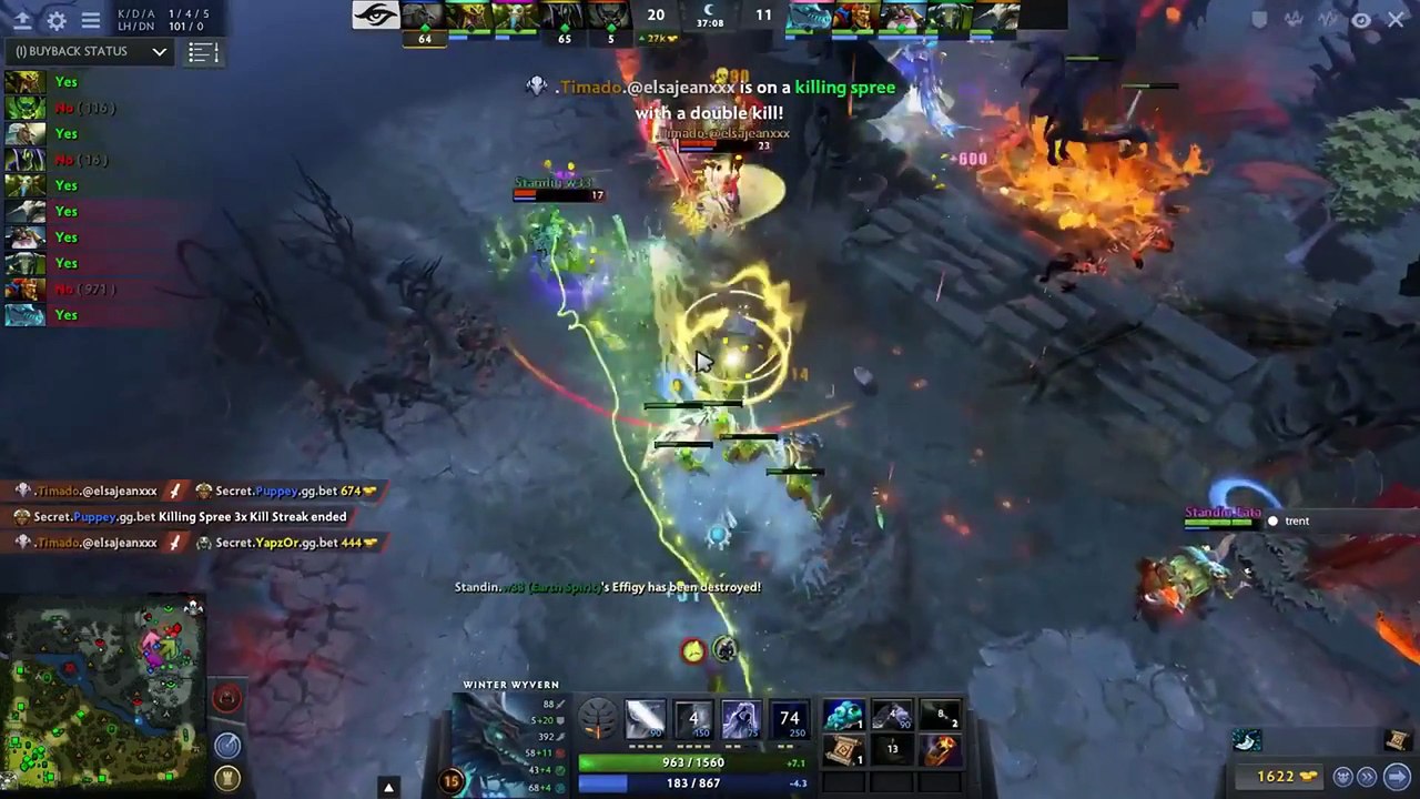 SECRET vs W33 My Gurl Alicia  EU ESL MAJOR DOTA 2 - SEPT 2017