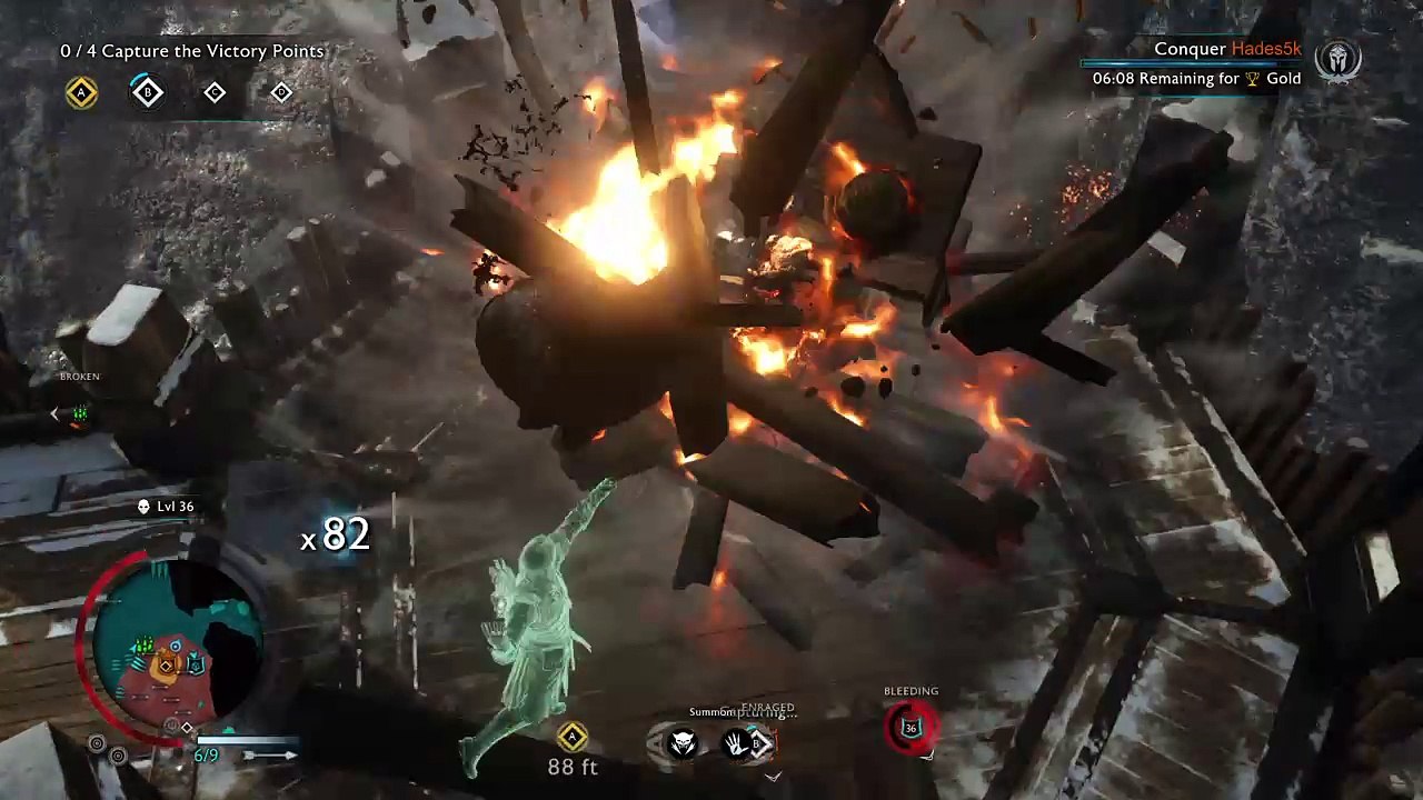 SHADOW OF WAR ONLINE CONQUEST Hades5K FORTRESS
