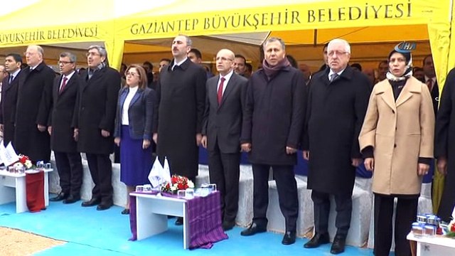 Gaziantep'te İleri Biyolojik Atık Su Arıtma tesisi temel atma töreni