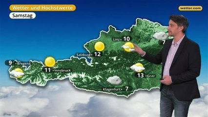 Das Wetter in Österreich am 6. Januar 2018