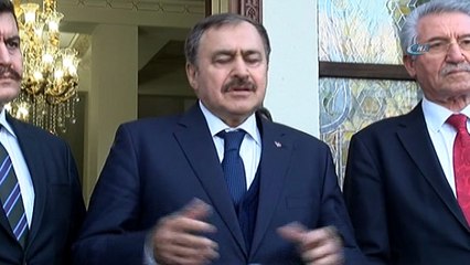 Bakan Eroğlu, Erzincan Valiliği’ni ziyaret etti