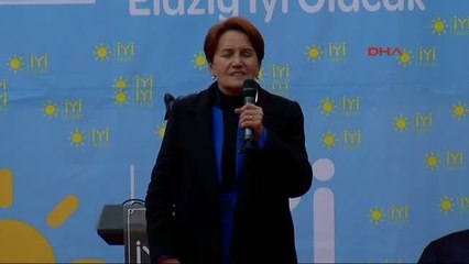 Elazığ-İyi Parti Genel Başkanı Akşener İyi Parti İl Binası Açılışında Konuştu