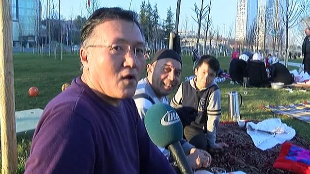 Ocak ayının başında mangal keyfi