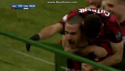 Leonardo Bonucci Goal HD -AC Milan 1-0 Crotone 06.01.2018