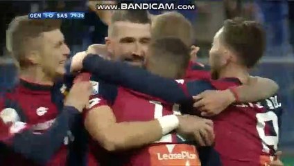 Andrey Gakabinov Goal HD - Genoa 1-0 Sassuolo 06.01.2017