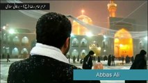 Apnay Rozay Pe Muj Ko Bula Lijiye Ya Imam Raza (as) | Snow falling view in Imam Raza as Holy Shrine.