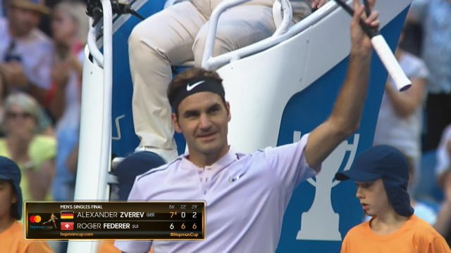Hopman Cup - Federer renverse Zverev