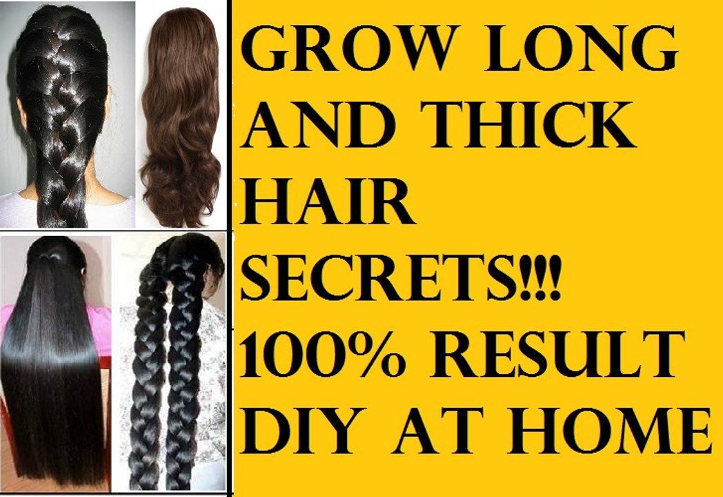 How To Grow Long And Thick Hair At Home.Secrets!!! 100% Results