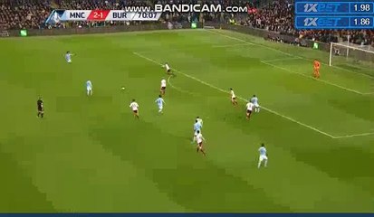 Leroy Sane Goal - Manchester City 3-1 Burnley 06.01.2018