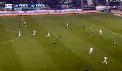Prijovic Goal HD - PAOK	3-0	Levadiakos 06.01.2018