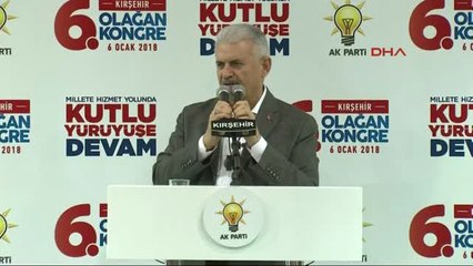 Kırşehir- Başbakan Yıldırım 6.olağan Kongrede Konuştu-7