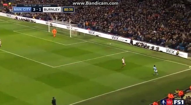 Super Goal Bernardo Silva Manchester City 4 - 1 Burnley 06.01.2018 HD