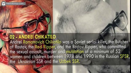 10 Tattoos of Famous Serial Destroyers