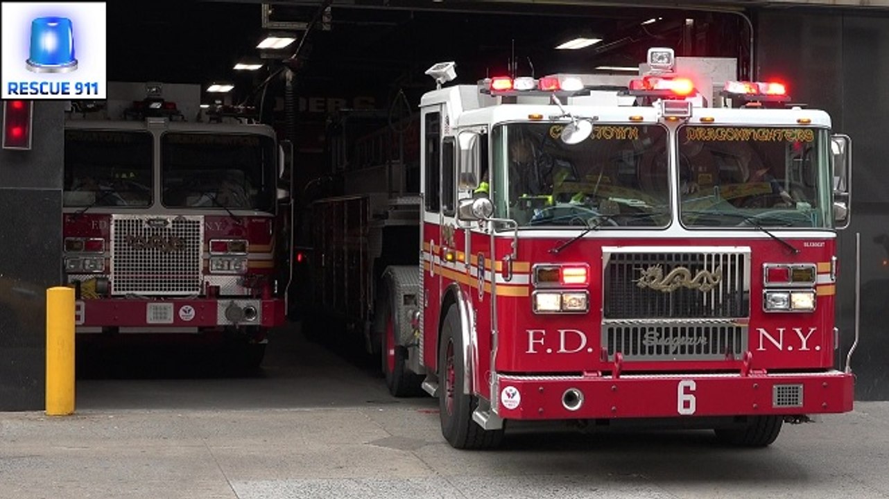 FDNY Dragon Fighters - Chinatown Ladder 6 + Engine 9