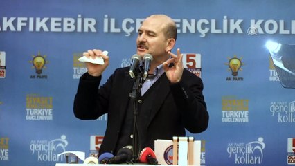 İçişleri Bakanı Soylu: 'Risk almaktan çekinmeyeceksiniz' - TRABZON