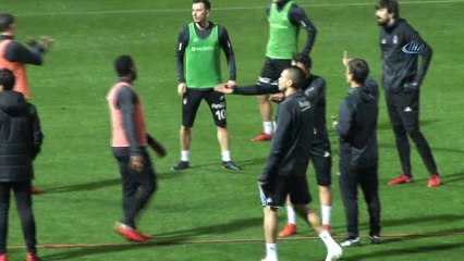 Beşiktaş’ta kıran kırana antrenman