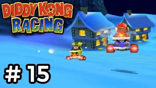 Diddy Kong Racing - #15 [Frosty Village] Aproveite a corrida