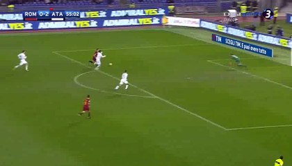 Edin Dzeko Goal - AS Roma 1-2 Atalanta 06-08-2018