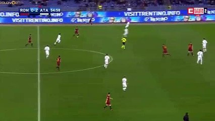 Edin Dzeko Goal HD - AS Roma	1-2	Atalanta 06.01.2018