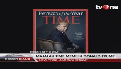 Donald Trump, Person of The Year Majalah Time