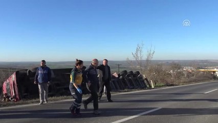 Malkara'da Trafik Kazası: 1 Yaralı