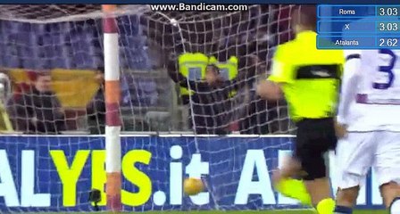 Edin Dzeko Goal - Roma 1-2 Atalanta