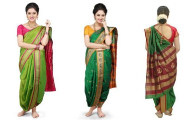 Exclusive Green Kalamkari Silk Sarees For Women 2018