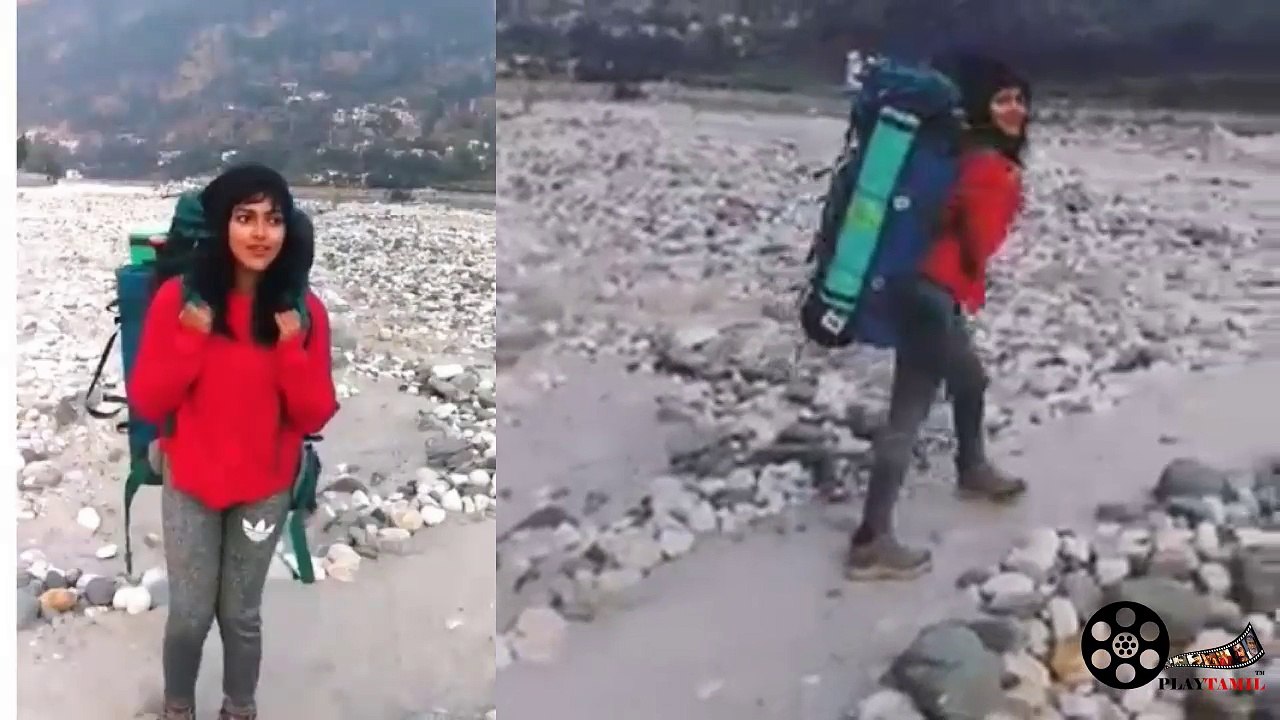 Amala paul trip to  himalayas & wished all a happy new year  2018