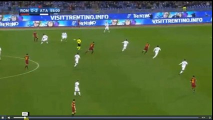 Dzeko Goal - Roma vs Atalanta 1-2 06.01.2018 (HD)
