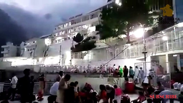 Beautiful night darshan view mata vaishno devi katra