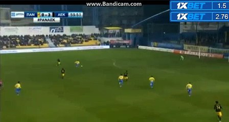 Helder Lopez Goal - Panetoliokos 0-4 AEK Athens