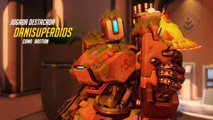 Overwatch jugada destacada con bastion 2