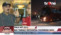 Kronologis Pecahnya Kaca Bus Timnas Indonesia