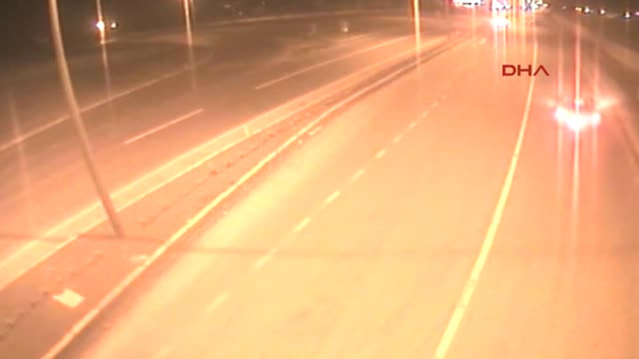 Sivas'taki Kazalar Mobese Kameralarına Yansıdı