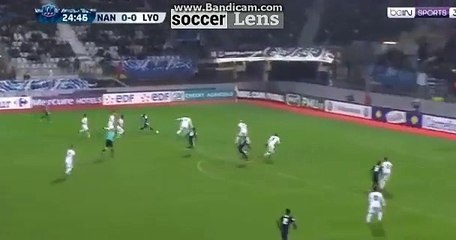 Nabil Fekir Goal HD - Nancy 0-1 Lyon 06.01.2018