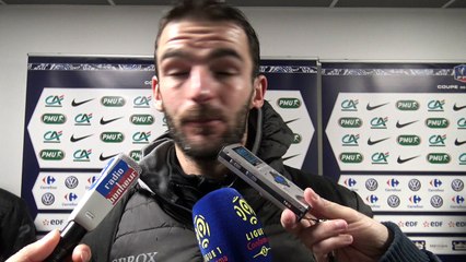 CDF : La réaction de Christophe Kerbrat après EAG-Niort (1-0)