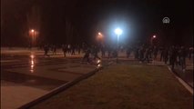 Eskişehir Basket-Beşiktaş Sompo Japan Maçında Çıkan Olaylara Polis Müdahalesi
