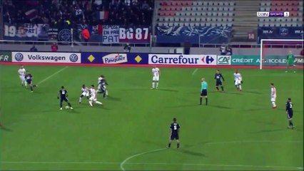 0-1 Bertrand Traoré Goal France  Coupe de France  Round 9 - 06.01.2018 AS Nancy-Lorraine 0-1 Lyon