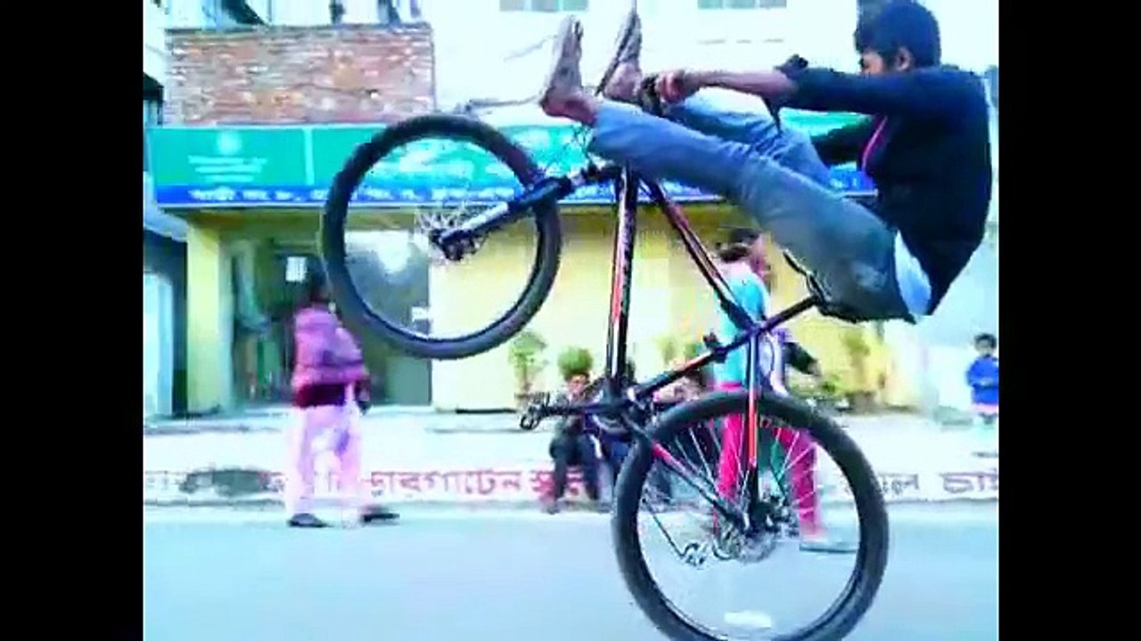 Bicycle stunts