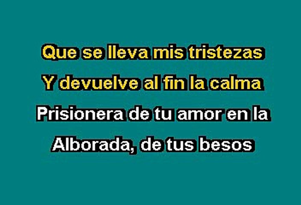 PIEL MORENA - THALIA (KARAOKE)