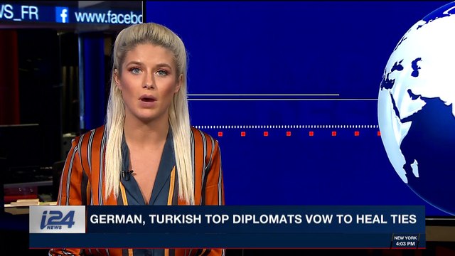 i24NEWS DESK | German, Turkish top diplomats vow to heal ties | Saturday, January 6th 2018
