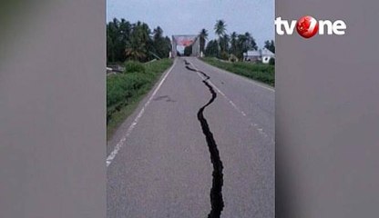 Gempa Aceh, Sejumlah Bangunan Rata dengan Tanah